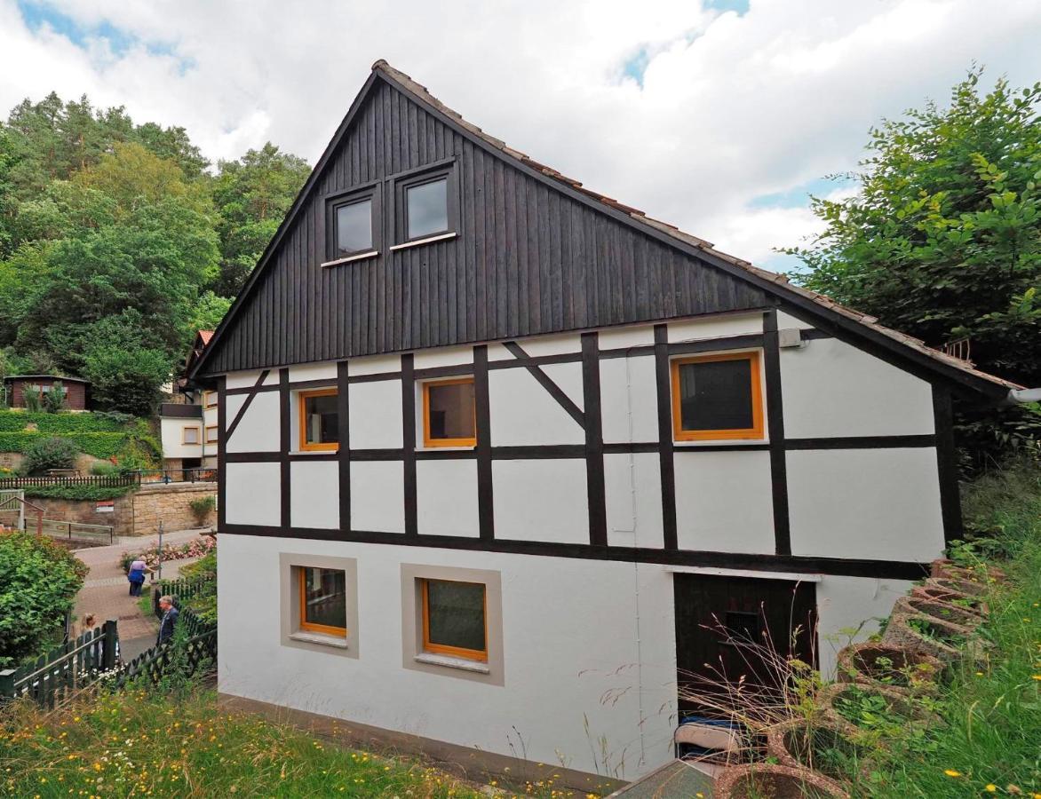 Apartamento Haus Felsental Rathen Exterior foto