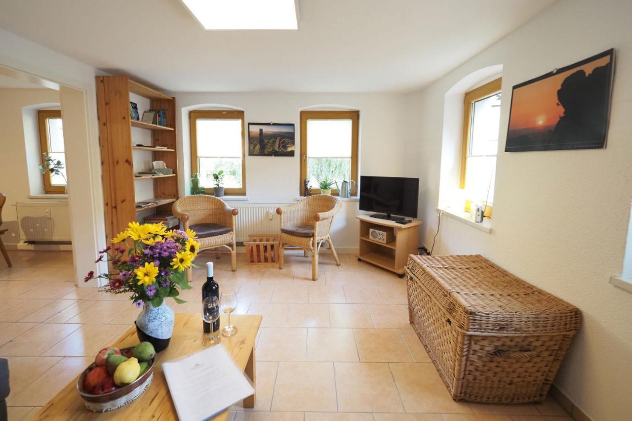 Apartamento Haus Felsental Rathen Exterior foto